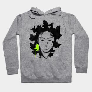 Girl Portrait Hoodie